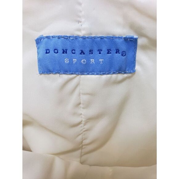 Doncaster Sport Creme Floral Embroidered Sleeveless Top EUC - Picture 6 of 8